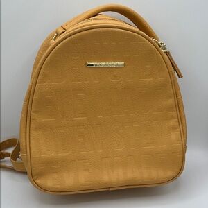 Steve Madden Mustard Backpack